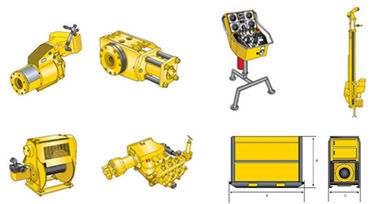 Exploration Underground Drill Rig Wydajna maszyna do wiercenia głębokich otworów