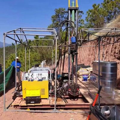 XZHP-600B BQ 600m Hydrauliczne przenośne wiertarki do wiercenia łatwe w montażu do eksploracji kopalni