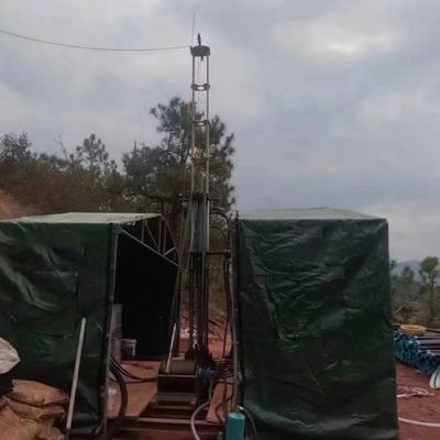 XZHP-600B BQ 600m Hydrauliczne przenośne wiertarki do wiercenia łatwe w montażu do eksploracji kopalni