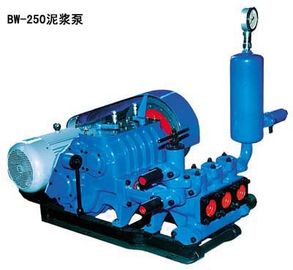 Wysoka wydajność BW 250 250L Wyjście 6MPa Mine Poziome Triplex Mud Pump
