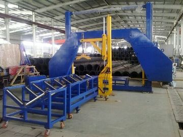 Frez do rur CNC do cięcia dużych rur 1600mm Zgrzewarka do rur z tworzywa sztucznego PE PVC PP HDPE Rura