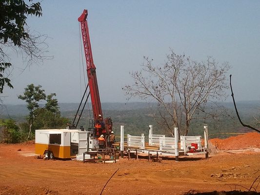 Kompaktowa konstrukcja Prosta obsługa CR25 13L 298 KW 3100m Wiertnica rdzeniowa BQ Badania geologiczne