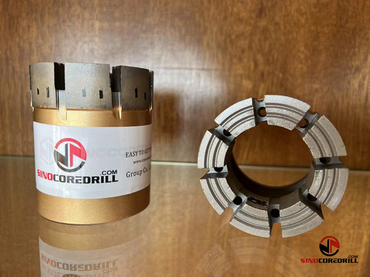 Wireline Triple Tube NQ3 HQ3 Diamentowe wiertła rdzeniowe Imp z wyładowaniem czołowym