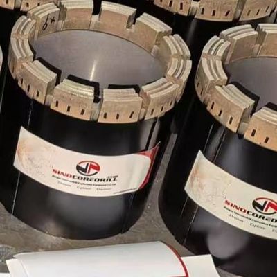 PQ Matrix Layer Diamond Core Bit zoptymalizowany do szornych formacji skał twardych