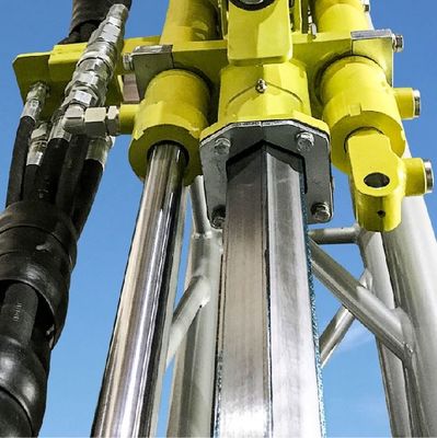 700 m modułowe wiertarki lekkie przenośne wiertarki z napędem hydraulicznym