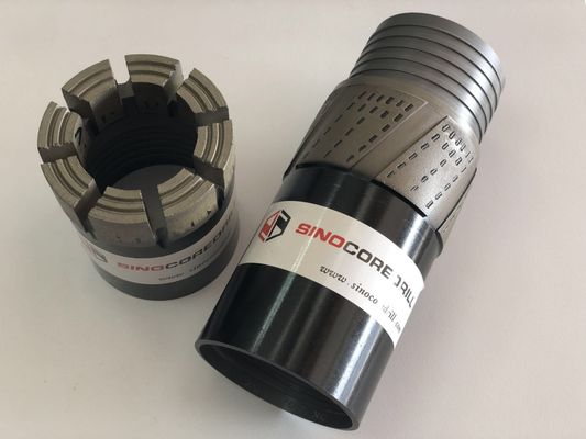 wiązka drutowa, impregnowana diamentem, wiertarka